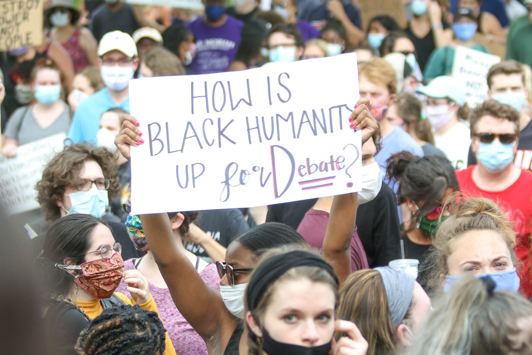 Auburn Students & Community for Change protest and march